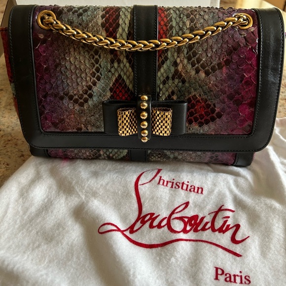 Christian Louboutin Handbags - Elegant Multicolor Chain Strap Bag